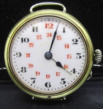 Ancienne Montre mécanique de POILU Old Watch diamètre 33 mm à restaurer 