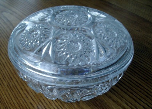 Ancienne bonbonnière verre