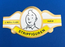 HERGÉ TINTIN BAGUE DE CIGARE