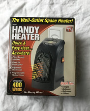 Chauffage d'Appoint Electrique Mini Portable Soufflant Radiateur prise  neuf