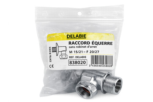 Delabie raccord équerre - delabie,