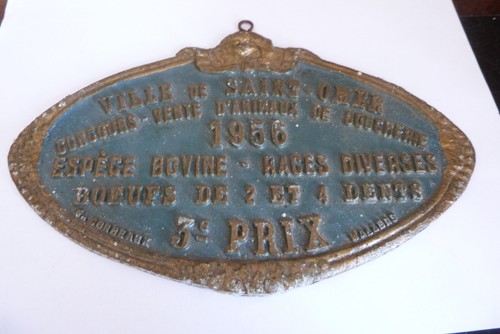 Ancienne plaque concours - ancienne,