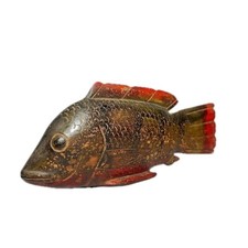 Masques africains poisson bozo