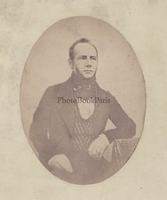 Pierre Paul Royer-Collard Photo par Pierre Petit Paris Vintage Papier salé 