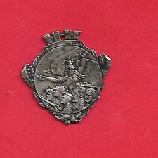 INSIGNE - Journée de Paris 14 Juillet 1916  TB métal argenté BARGAS