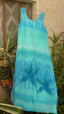 robe longue en voile doublée