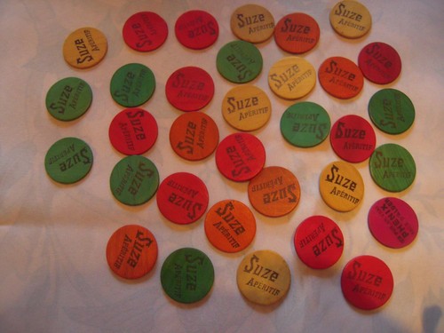 Lot jetons suze - 33, jeux