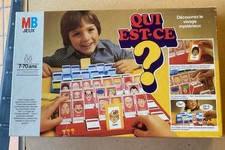 Jeu de société Qui est-ce ? Découvrez le visage mystérieux MB Jeux 1981 Complet