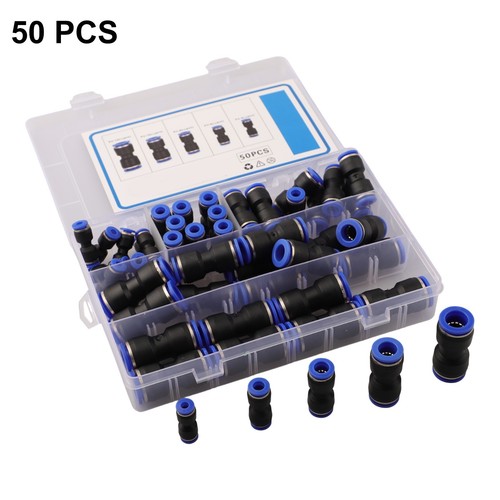 Raccords pneumatiques 50pcs - raccords,