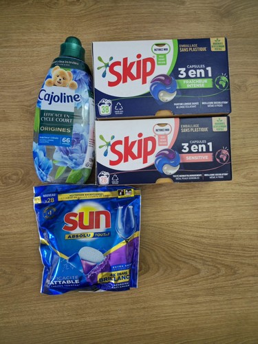 Lot boîtes de lessive - 2,
