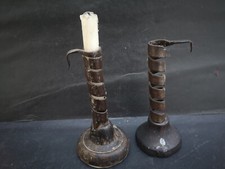 Lot 2 bougeoirs rats de cave