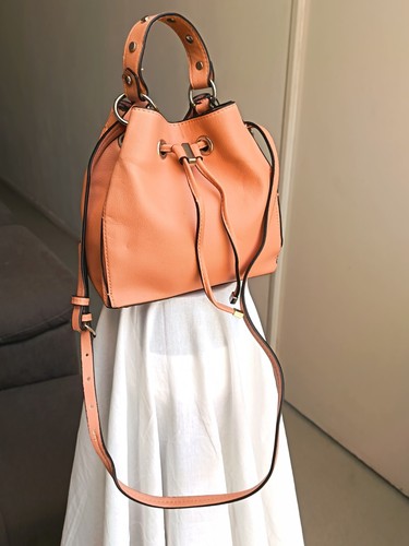Sac seau femme orange - seau,