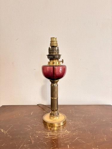 Ancien lampe pétrole - lampe,