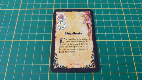 Carte sortilège duplicata - carte,