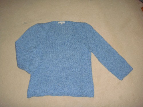 Pull fin bleu ciel - pull,