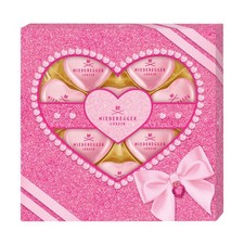 Niederegger Marzipan Cœurs Marc De Champagne Chocolat Blanc 125G