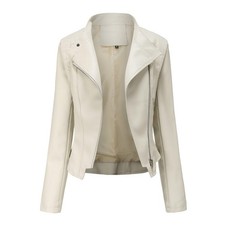 Blouson Cuir Biker Revers