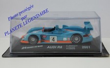 Miniature IXO Altaya 24h du Mans AUDI R8 2001 Metal Diecast 1/43e NEUF