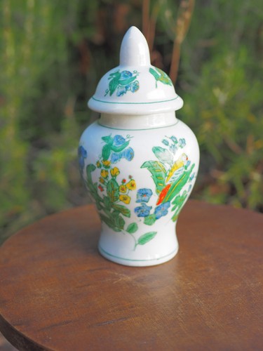 Ginger jar décor floral et - à,