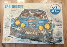 ALPINE RENAULT 1600 rallye Monte-Carlo - RARE Maquette HELLER 1/24 - COMPLET