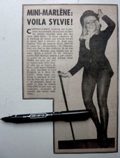 SYLVIE VARTAN =  Coupure de presse RARE  1968 /CLIPPING