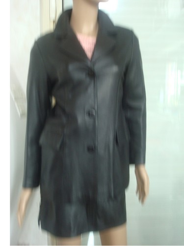 Veste cuir veritable agneau - cuir,