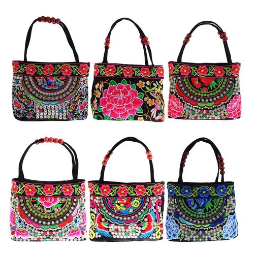 Sac bandoulière ethnique - sac,