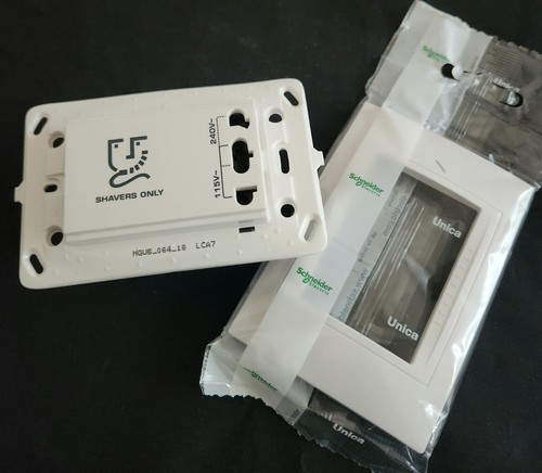 Unica blanc prise rasoir - unica,