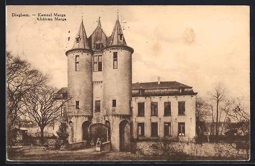 Cpa dieghem chateau marga - cpa,
