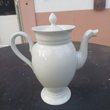 Théière verseuse ancienne faience très fine XIXème empire Creil Montereau ?