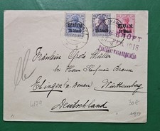 Enveloppe roumanie 1ère - roumanie,