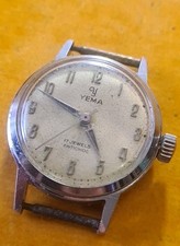 Montre ancienne Mécanique YEMA Femme Mouvement Fonctionnel Lire Descriptif 