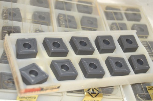 Lot 10pc tungaloy indexable - lot,