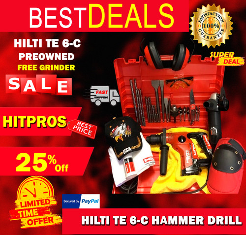 Hilti hammer drill - hilti, 6-c