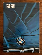 Brochure BMW SÉRIE 7 E23 728