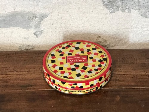 Ancienne boîte tôle - , "sucre