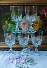 6 ANCIENS VERRES À EAU