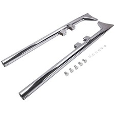 2pcs 36" Fishtail Exhaust Slip