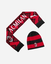 3511bis PUMA 19-20 Milan AC Ensemble Partisan Écharpe Et Bonnet Unisexe 05355301