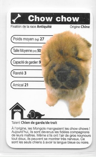 Carte top trumps chiens - -,