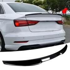 pour AUDI A3 S3 Limousine III 8V 2013-20 Aileron Becquet coffre Spoiler arrière