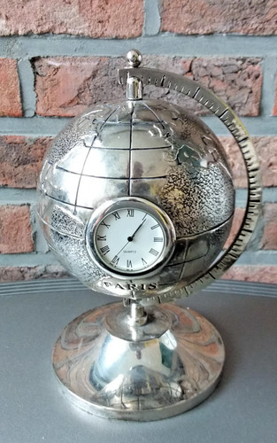 Horloge mappemonde 3 - horloge,