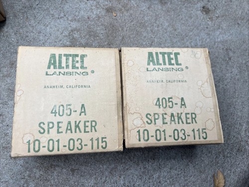 Altec 405a full - 405a, 4.5”