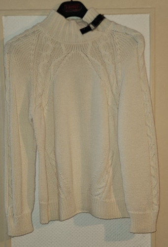 Pull écru taille marque - pull,
