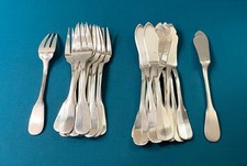 12 couverts a poisson ERCUIS