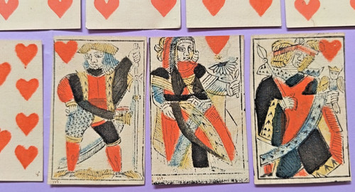 Xviiie jeu de cartes - xviiie,