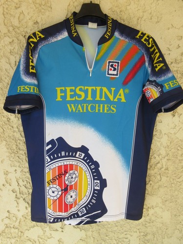 Maillot cycliste festina 1995 - maillot,