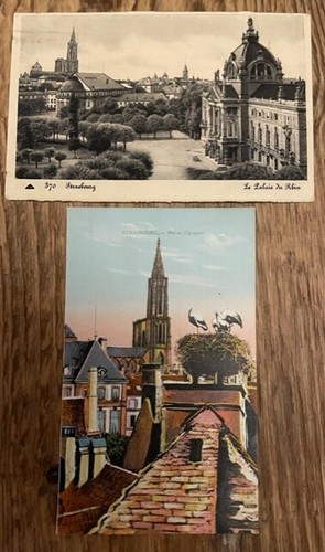 Lot cpa strasbourg palais - cpa,