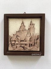 PETIT CADRE EN PIERRE CALCAIRE ,Karpacz en Pologne