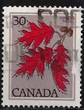 1978. Canada. Chêne rouge d'Amérique. N°658.